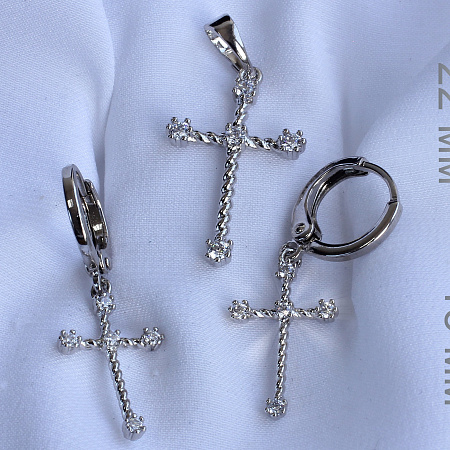 Комплект (серьги-подвеска ) Xuping (ffks01400-ZZ1314)