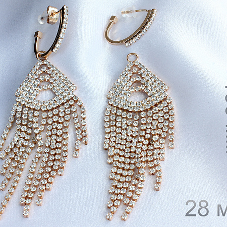 Серьги трансформер Xuping (18e04500-ZZ3745)