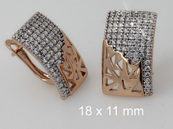 Серьги  (18e01400-ZZ3314)