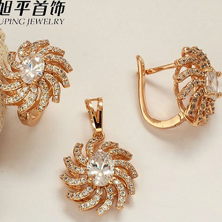 Комп-т (подвеска, серги) Xuping (18ks00300-ZZ0703)