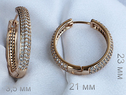 Серьги  Xuping (18e09800-ZZ3798)