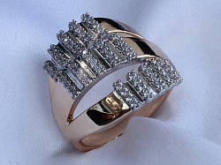 Кольцо  Xuping (18kr08900-ZZ0489)