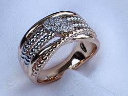 Кольцо  Xuping (18kr09100-ZZ0491)