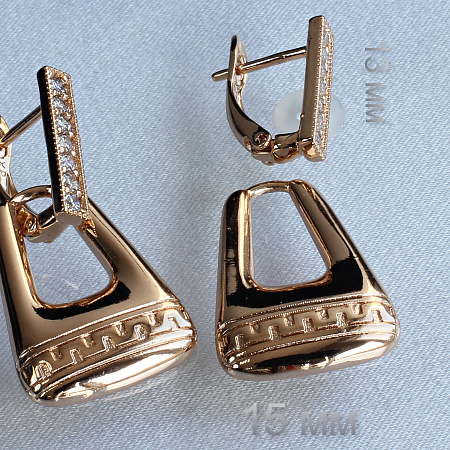 Серьги трансформер Xuping (18e05200-ZZ3752)