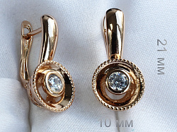 Серьги  Xuping (18e09500-ZZ3795)