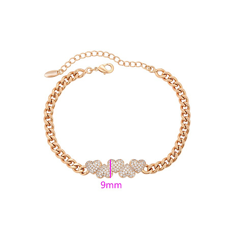 Браслет 17-19 см Xuping (18b03400-ZZ4534)