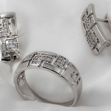 Комплект (серьги-кольцо ) Xuping (ffks00100-ZZ1301)