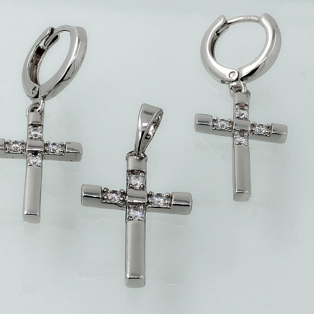 Комплект (серьги-подвеска ) Xuping (ffks00500-ZZ1305)