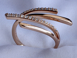 Кольцо  Xuping (18kr00400-ZZ0404)