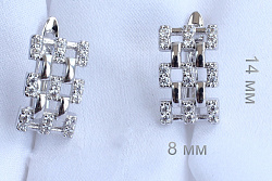 Серьги  Xuping (ffke02800-ZZ8828)