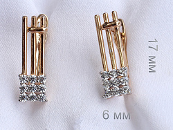 Серьги  (18e04000-ZZ3540)