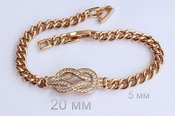 Браслет 17-19 см Xuping (18b09500-ZZ4195)