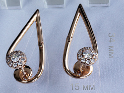 Серьги  (18e08700-ZZ3587)