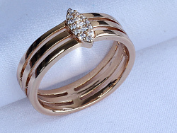 Кольцо  Xuping (18kr09700-ZZ0497)