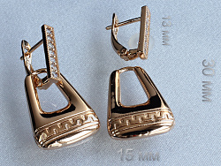 Серьги трансформер Xuping (18e05200-ZZ3752)