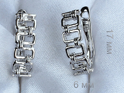 Серьги  Xuping (ffke06100-ZZ8861)